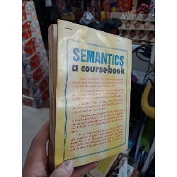 Giáo Trình Ngữ Nghĩa Học (Semantics A Coursebook) - James R. Hurford, Brendan Heasley - 1997 mới 80% ố - HỌC NGOẠI NGỮ - HCM3012 749749