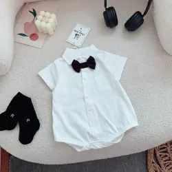 Body bé trai công tử kèm tất 927277