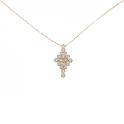 K18PG Dây chuyền kim cương 0.90CT - Hàng hiệu Chính hãng