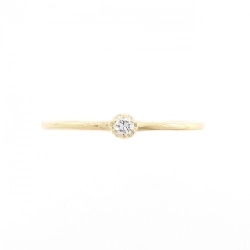 Nhẫn kim cương Solitaire K18YG 0.03CT - Hàng hiệu Chính hãng 853281