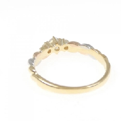 Nhẫn kim cương K18YG/PT900/K18PG 0.15CT - Hàng hiệu Authentic 853192