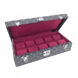 Hộp đồng hồ Louis Vuitton Monogram Eclipse 625181