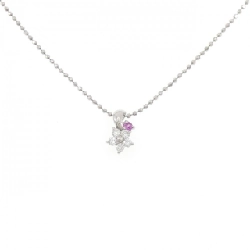 Dây chuyền Sapphire hoa PT900/PT850 - Hàng hiệu Chính hãng