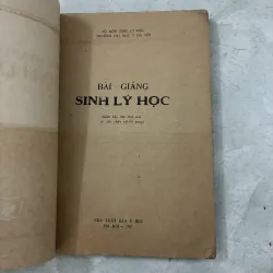 Bài giảng Sinh lý học - 1987s 1013292