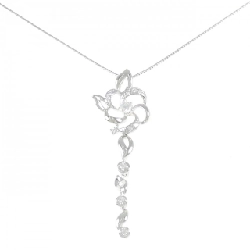 Dây chuyền kim cương Tasaki 0.23CT - Hàng hiệu Chính hãng