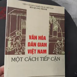 Văn hóa dân gian Việt Nam một cách tiếp cận của Bùi Quang Thanh 