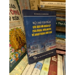 Một số văn bản chỉ đạo và quản lý của Đảng, Nhà nước về hoạt động báo chí