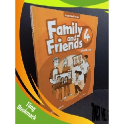 (TẶNG BOOKMARK) Family and friends 4 Workbook American English mới 80% bẩn bìa, ố nhẹ, tróc gáy, tróc bìa RBK2811 Naomi Simmons HỌC NGOẠI NGỮ