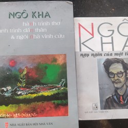 Combo sách của Ngô Kha 2 cuốn 79658