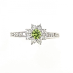 Nhẫn Đá Garnet Demantoid K18WG 0.11CT - Hàng hiệu Chính hãng 855101