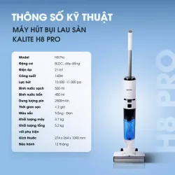 Kalite H8 Pro – Máy hút bụi lau sàn thế hệ mới 781030