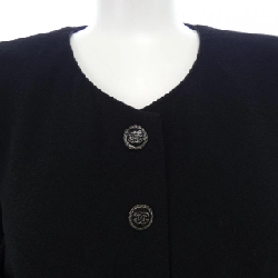 CHANEL Áo khoác không cổ - Hàng hiệu Chính hãng 640912