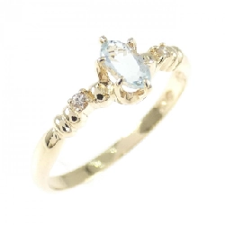 Nhẫn Blue Topaz K9YG - Hàng hiệu Chính hãng