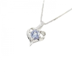 K18WG Đá Tanzanite Dây Chuyền - Hàng hiệu Chính hãng 858769