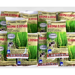 30  gói thuốc diệt chuột broma trộn sẵn mồi dạng thóc lúa sinh học , gói 50gam