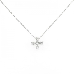 750WG/K18WG Dây chuyền kim cương - Hàng hiệu Authentic