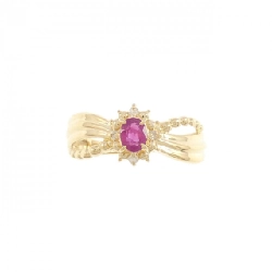 Nhẫn Ruby K18YG 668920