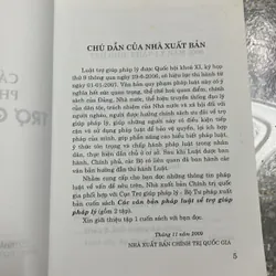 [luật- chính trị] Trợ giúp pháp lý combo 2 quyển 558897