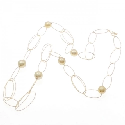 K18YG Ngọc trai trắng - Hàng hiệu Authentic 847362