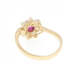 Nhẫn ruby K18YG 0.45CT 668188