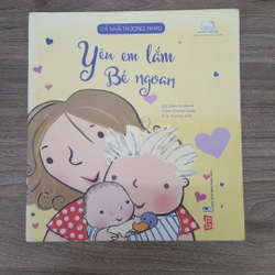 Sách tranh cho bé Yêu em lắm bé ngoan