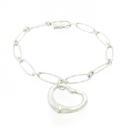 Vòng tay Tiffany Open Heart - Hàng hiệu Authentic 845234