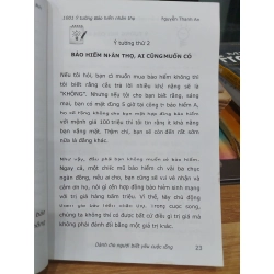 1001 Ý TƯỞNG BẢO HIỂM NHÂN THỌ – NGUYỄN THANH AN 530611