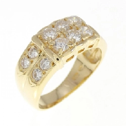 Nhẫn kim cương K18YG 1.10CT - Hàng hiệu Authentic