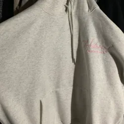 Áo Hoodie Nam nữ N3Q chữ thêu màu hồng size xl 736004