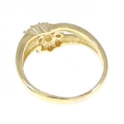 Nhẫn kim cương hoa K18YG 0.52CT - Hàng hiệu Authentic 856035