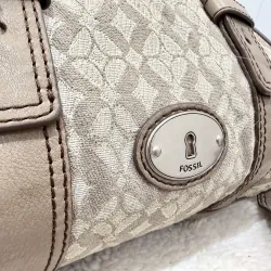 ✨ Fossil chuẩn Vintage – canvas phối da thật 971248