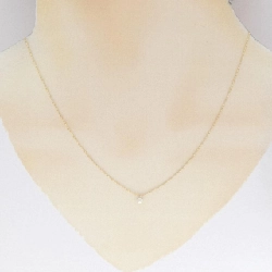 K18YG Dây chuyền kim cương 0.10CT - Hàng hiệu Chính hãng 860396