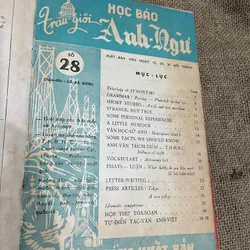 Học báo Anh Ngữ | Lê Bá Kông  | 10 số từ 21-30, chất lượng tốt 570475