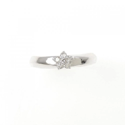 Nhẫn kim cương hoa K10WG 0.10CT - Hàng hiệu Authentic 855703