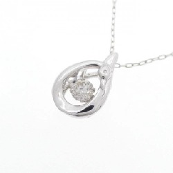 Dây chuyền kim cương K18WG 0.10CT - Hàng hiệu Chính hãng 859153