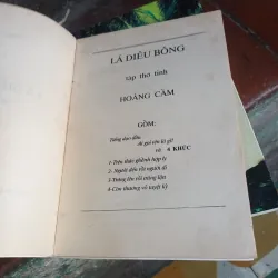 Thơ Lá Diêu Bông - Hoàng Cầm 796617