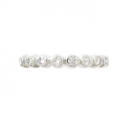 Nhẫn kim cương PT900 Half Eternity 0.32CT - Hàng hiệu Authentic 854486