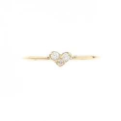 Nhẫn kim cương hình trái tim K18YG 0.05CT - Hàng hiệu chính hãng 851707