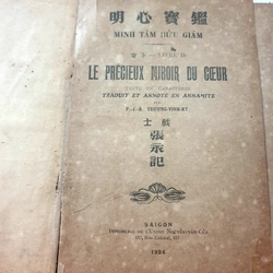 Minh Tâm Bửu Giám - Trương Vĩnh Ký 1924 (Sách xưa còn đẹp)  503107