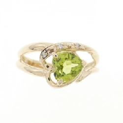 K10YG Peridot Ring - Hàng hiệu Authentic 852873