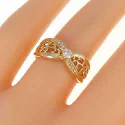 Nhẫn kim cương K18YG 0.09CT - Hàng hiệu chính hãng 855362