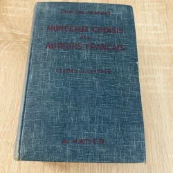 MORCEAUX CHOISIS DES AUTEURS FRANÇAIS – Tuyển tập văn học Pháp kinh điển 📚 