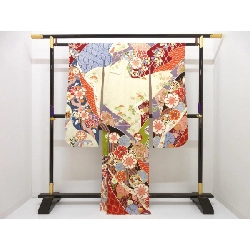 Kimono Furisode chế tác bằng vàng Yuzen - Hàng hiệu Chính hãng 877408