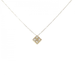 K18YG Dây chuyền kim cương 0.10CT - Hàng hiệu Chính hãng