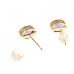 K18YG Amethyst Bông tai - Hàng hiệu Chính hãng 869315
