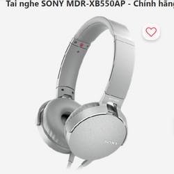 Tai nghe SONY MDR XB550 AP 71624