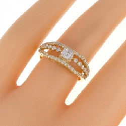 Nhẫn kim cương K18YG 0.256CT 672577