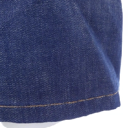 Áo sơ mi denim selvedge logo tam giác PRADA GEC068 S212 15C7 S/S - Hàng hiệu Chính hãng 893914