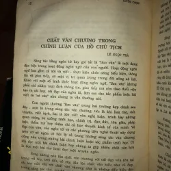 Phê bình văn học - Thơ văn Hồ Chủ tịch  1025201