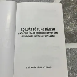 [Luật - chính trị] Bộ luật Tố tụng dân sự 2015 780088